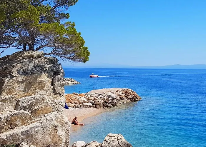 Daire Skalinada Rooftop Seaview Brela